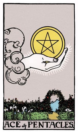 As de Pentacles