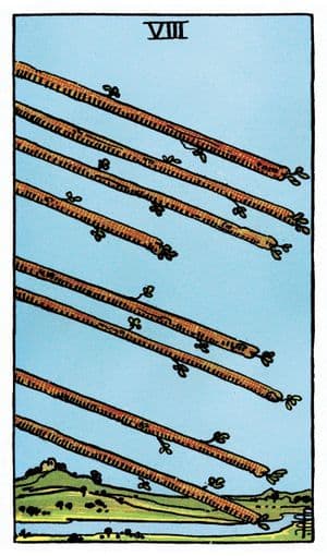 Eight of Wands