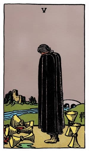 Five of Cups