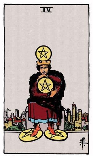 Quatre de Pentacles