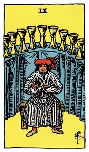 Nine of Cups