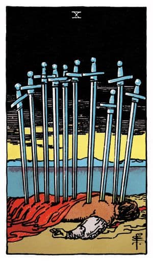 Ten of Swords