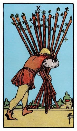 Ten of Wands