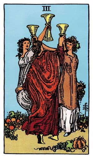 Three of Cups