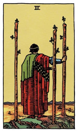 Three of Wands